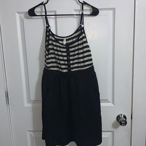 Xhilaration Striped Dress With Pockets